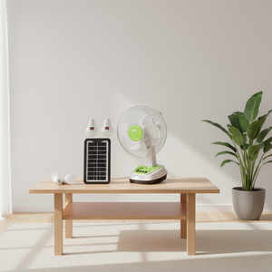 Circulateur d'air compact à énergie solaire, portable et écologique, pour une vie verte et durable GD-FS - Product Image 5