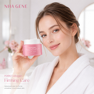 Crème pour le visage au collagène rose PDRN, anti-âge, anti-rides, raffermissante, hydratante, crème de soin de la peau du visage NHA GENE - Product Image 5