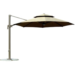 Bluwhale romaníes estilo resistente a la intemperie, de gran tamaño de aluminio playa piscina paraguas al aire libre jardín y Patio - Product Image 2