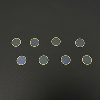 Fenêtre en saphir monocristallin DSP 40/20 avec revêtement antireflet et métallisation