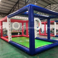Terrain de football gonflable pour drone, cadre de drone gonflable géant, clôture pour jeu de vol de drone, compétition