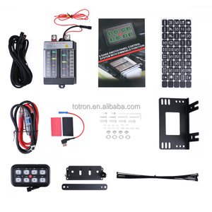 Bán buôn RGB Backlit 12V 24V 8 gang điều khiển từ xa bảng chuyển đổi cho xe ô tô xe tải offroad xe - Product Image 3