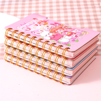 Depai Cute Station ery Spiral Notebooks 64 Blatt Kinder Mini Cartoon Tier Spiral Notebook Kinder Tasche Notebook