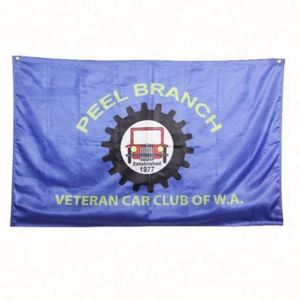 ธงชาติโพลีเอสเตอร์สำหรับใช้โฆษณาประชาสัมพันธ์กลางแจ้ง - Product Image 2