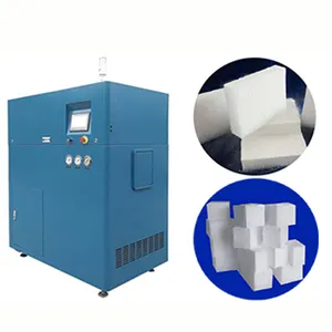 Industriale Funzionamento Facile Nebbia Bassa Macchine Per La Produzione di Prezzi CO2 Dry Ice Maker