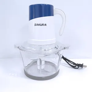 SAKURA Home – hachoir à viande, Robot ménager, ustensile de cuisine, hachoir électrique, 2l/3l