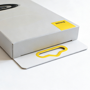 Boîte en papier pliable personnalisée, écologique, pour objectif d'appareil photo de télé<span class=keywords><strong>phone</strong></span> portable, <span class=keywords><strong>film</strong></span> protecteur d'écran de télé<span class=keywords><strong>phone</strong></span>, emballage pour produits électroniques - Product Image 3