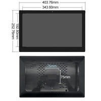 Écran tactile industriel 15,6 pouces PC tout-en-un IPS 1920x1080 Android RK3288 DDR4 RAM 2 Go USB HMI