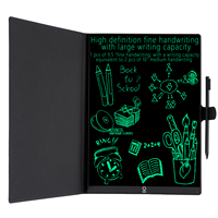 Bloc-notes numérique portable de haute qualité pour bureau, en ABS, pour adultes, tablette d'écriture LCD, 9,5 pouces, noir