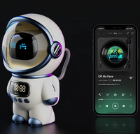 Altavoz Inteligente con Voz de Astronauta IA, Lámpara Nocturna, Despertador, Compañero de Escritorio, Regalo para Niños y Adultos, Venta al Por Mayor