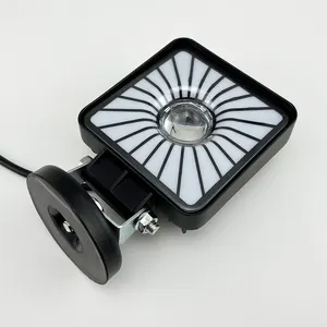New Design Led Square White + Rotating Colorful Aperture 35w Work Light For Off-road /Motorcycle/Electric Vehicle/Forklift