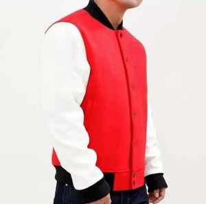 Chaqueta de Invierno para Hombre Trex Exports, de Lana y Cuero, con Cuello Alto y un Solo Botón, Estilo Urbano - Product Image 1
