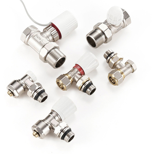 <span class=keywords><strong>Radiateur</strong></span> en laiton contrôle de température vanne de type angle vanne droite tuyau en plastique Hvac vanne de contrôle de température automatique - Product Image 5