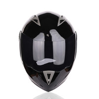 Casque intégral à double lentille d'usine, casque de moto vintage, casques de moto personnalisables, respirant, évacuant l'humidité, Cascos De Moto