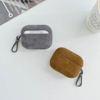 Étui de protection de luxe pour Airpods Pro 2, noir, pour Airpods 4, conçu par des créateurs de mode, pour les grossistes