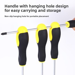 Mô Hình Mới Phillips Rãnh Nhiệt Điều Trị Carbon Thép Tự Làm Nhựa Chống Trượt Tay Tuốc Nơ Vít Kết Hợp Thiết Lập Công Cụ Cho Khác Nhau - Product Image 4