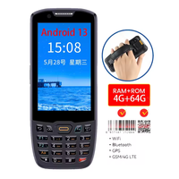 Terminal de datos móvil industrial rugoso inalámbrico PDA del teclado completo con el escáner de código de QR para el inventario