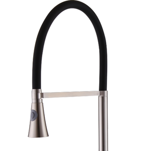 Desain terbaru dek gunung jembatan tarik ke bawah keran dapur satu pegangan keran dapur rumah tangga - Product Image 4