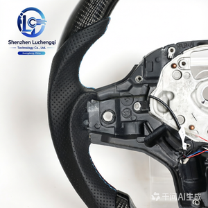 Volante Deportivo de Fibra de Carbono con LED Modificado, Compatible con BMW Serie 5 G30 Chasis G 2018-2023, Estilo Mejorado - Product Image 5