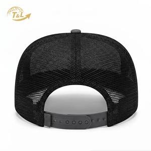 4u Custom Two Tone Woven Patch Baseball Cap 5 Panel Structured Caps White Logo High Quality Sport Gorras a <b>Frame</b> Trucker Hat - Product Image 4
