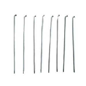 Rayons et mamelons de vélo 13G de haute qualité en acier - Product Image 1