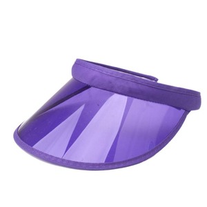 Cappello Parasole Trasparente in PVC di Alta Qualità, Protezione UV, Visiera Vuota con Clip <span class=keywords><strong>per</strong></span> <span class=keywords><strong>Capelli</strong></span>, <span class=keywords><strong>per</strong></span> Ciclismo, Donna e Adulti - Product Image 3