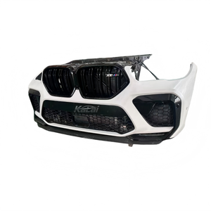 Kit de conversion de pare-chocs avant style <span class=keywords><strong>X6</strong></span> <span class=keywords><strong>M</strong></span> pour <span class=keywords><strong>BMW</strong></span> <span class=keywords><strong>X6</strong></span> G06 XDrive40i 2020+, mise à niveau directe OEM, fascia sport - Product Image 3