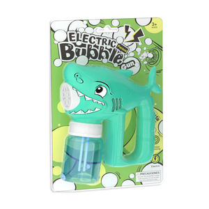 Nieuwe Hot Selling Kinderen Outdoor Zomer Speelgoed Volledig Elektrische Poreuze Oceaan Bubble Machine Dier Haai Bubble Pistool Speelgoed Voor Kinderen - Product Image 2