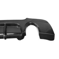 Pièces de voiture en fibre de carbone humide, style MT, diffuseur arrière, lèvre de pare-chocs arrière pour BMW Série 3 deux portes E92 E93 2010-2013