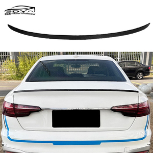 A4 S4 B9 B9.5 Aileron arrière en fibre de carbone de haute qualité de style <span class=keywords><strong>S</strong></span> Aileron de coffre pour Audi A4 S4 B9 B9.5 <span class=keywords><strong>2017</strong></span>+ - Product Image 2