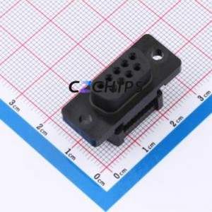 1658614-4 D-Sub/VGA <b>Connector</b> <b>Connector</b> ( Gender: Female )( Total Number of <b>PINs</b>: 9P )( Number of Rows: <b>2</b> ) - Product Image 1