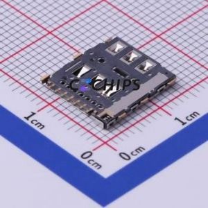 SNO-1309-T SIM Card Connector SMD Connector Self-Return Type Nano SIM Card Card Holder With Card Detection - Product Image 2