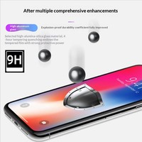 Protection d'écran anti-espion pour iPhone 17 Pro Max, verre trempé HD, dureté 9H, couverture intégrale, kit anti-poussière