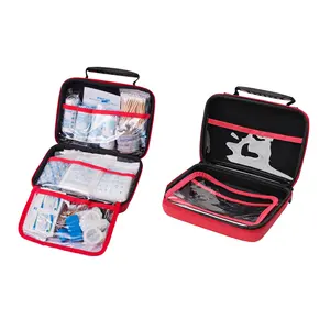 Kotak peralatan medis Mini kustom tahan air EVA Kit pertolongan pertama kotak perawatan kesehatan perjalanan rumah medis perjalanan tas alat bantu pertama