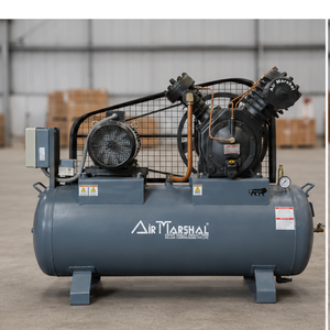 Industrial <b>Air</b> Compressor With Tank Heavy Duty Electric <b>Air</b> Compressor Machine High Pressure <b>Air</b> System Unit - Product Image 1