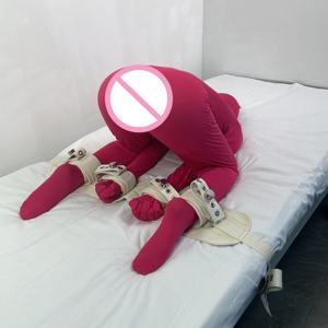 Conjunto <span class=keywords><strong>de</strong></span> Restricción para Pies y Manos, Cinturón Magnético <span class=keywords><strong>de</strong></span> Fijación a la Cama para BDSM, Control Corporal, Posición Erótica, Fetiche Médico, Juego Sexual - Product Image 4