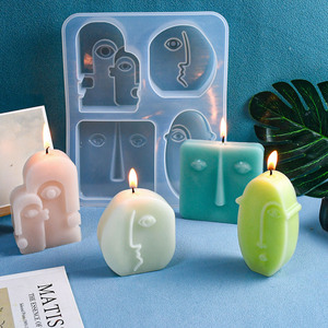 Decorazione per aromaterapia a forma <span class=keywords><strong>di</strong></span> angelo a grandezza naturale stampo in Silicone materiale in resina 4 forme per candele per viso - Product Image 3