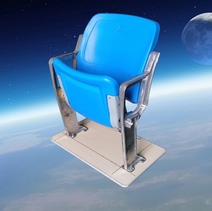 Silla de Estadio de HDPE Moldeada por Soplado, Asiento Plegable Resistente para Recintos Deportivos con Estructura Metálica para Arenas Interiores y Exteriores - Product Image 2