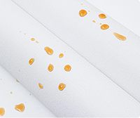 Rouleau de papier peint imperméable autocollant à peler et à coller en vinyle de couleur unie blanche Oron Deco pour chambre à coucher