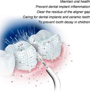 Cura dentale lucidatura dentale detergente dentale elettrico per uso domestico per rimuovere lo sporco e pulire tartaro e calcolo - Product Image 5