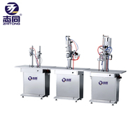 Équipement de remplissage de cosmétiques de machine de remplissage d'aérosol semi-automatique de ZT