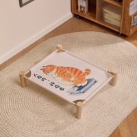 Modernes Erhöhtes Haustierbett Haustier-Sofa Welpen- und Katzenbett Minimalistisch und Einfach zu Installieren