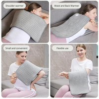Couverture chauffante électrique confortable pour l'hiver Coussin de massage à forte demande pour l'application du corps