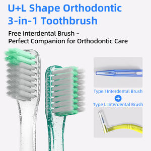 <span class=keywords><strong>Kit</strong></span> d'hygiène bucco-dentaire orthodontique 3 en 1, nouveau <span class=keywords><strong>kit</strong></span> orthodontique dentaire 3 pièces sans sablier - Product Image 4