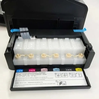 Imprimante jet d'encre de bureau automatique A4 pour cartes d'identité, modèle en promotion, multi-couleurs, continue, en vente
