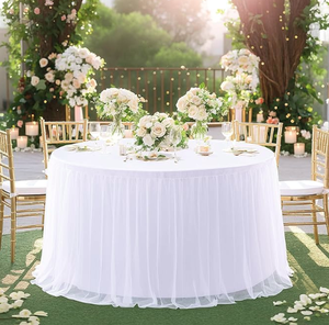 Tovaglie Rotonde per Matrimoni all'Ingrosso, Tessuto Morbido di Lusso per Banchetti, Ricevimenti, Feste e Decorazioni - Product Image 2