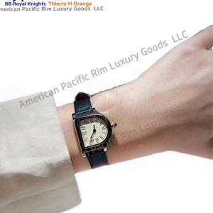Reloj de Pulsera Retro de Moda de Lujo en Oferta, con Caja de Acero Inoxidable, Correa de Cuero Italiano, Movimiento de Cuarzo, Regalo para Hombre y Mujer - Product Image 3