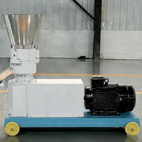 Machine à fabriquer des granulés d'aliments pour volailles de 350 à 450 kg/h pour les petites exploitations agricoles, machine de fabrication d'aliments pour volailles, machine à granulés d'aliments pour volailles