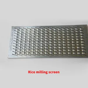 Pièces de rechange d'écran de tamis de machine de blanchisseur de riz MNMF18 pour le moulin de traitement de riz