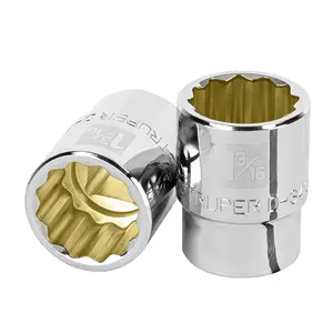 BOX 3 Douille à 12 points de 1-3/16 po, entraînement de 3/4 po, TRUPER - Product Image 1